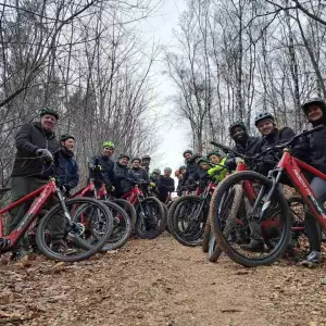 Randonnée en VTT (électrique)