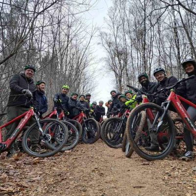 Randonnée en VTT (électrique)